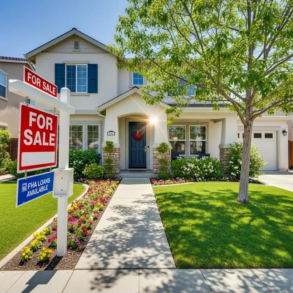 Welcoming home exterior representing FHA loan opportunities